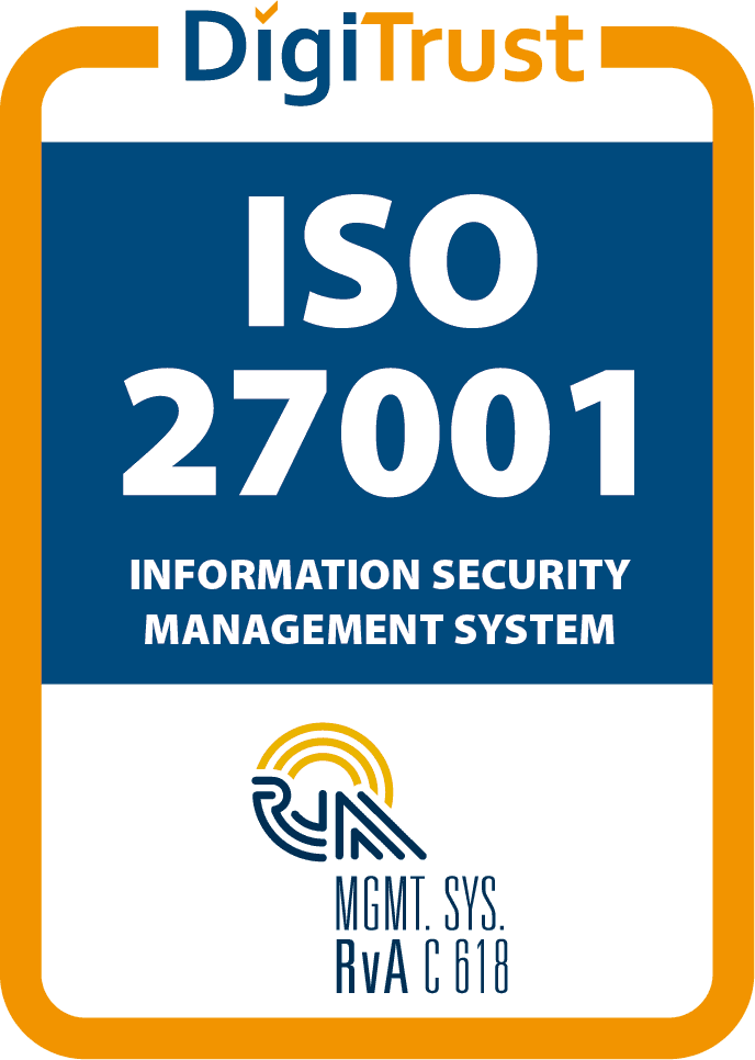 ISO/IEC 27001 certified