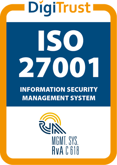 ISO 27001 certified
