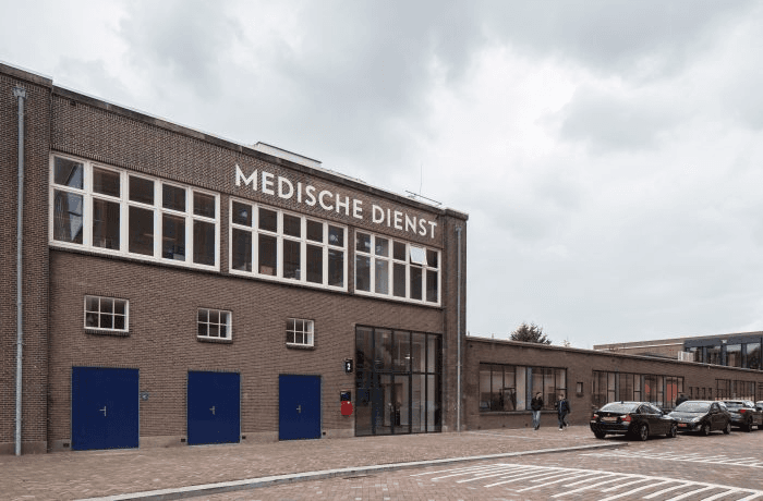 Het AMELA-gebouw in Rotterdam